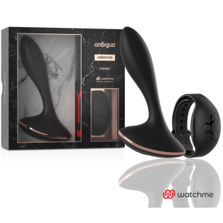 ANBIGUO - WATCHME CONTROLE REMOTO VIBRADOR ANAL PLUG VERNET