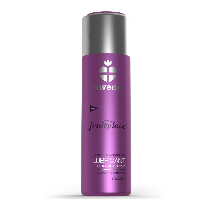 SWEDE - LUBRIFICANTE FRUITY LOVE FRAMBOESA RHUBARB 50 ML