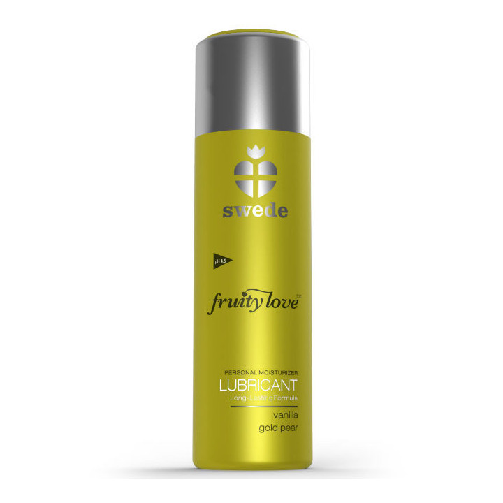 SWEDE - FRUITY LOVE LUBRIFICANTE BAUNILHA GOLD PEAR 50 ML
