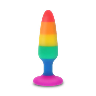 ORGULHO - BANDEIRA LGBT PLUG TWINK 8.5 CM