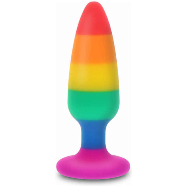 ORGULHO - BANDEIRA LGBT PLUG HUNK 10.5 CM