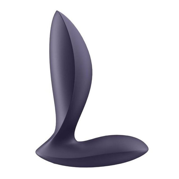 SATISFYER - PLUGUE DE ALIMENTAO ROXO