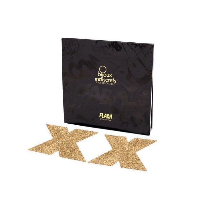 BIJOUX - INDISCRETS CAPAS DE BICOFLASH OURO