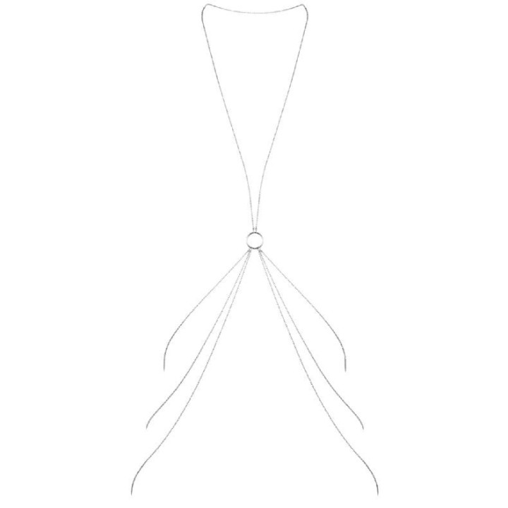 BIJOUX - MAGNIFIQUE CORRENTES DE METAL PARA O CORPO 8 PRATA
