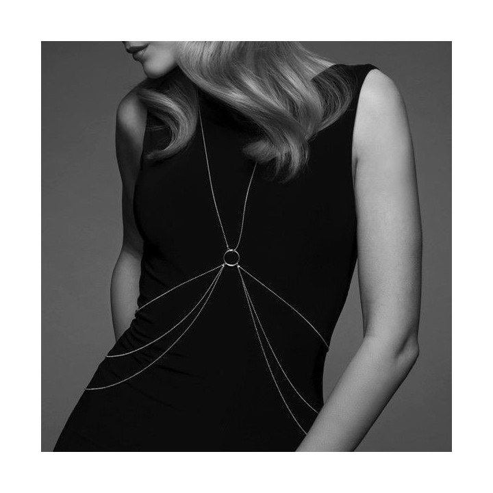 BIJOUX - MAGNIFIQUE CORRENTES DE METAL PARA O CORPO 8 PRATA