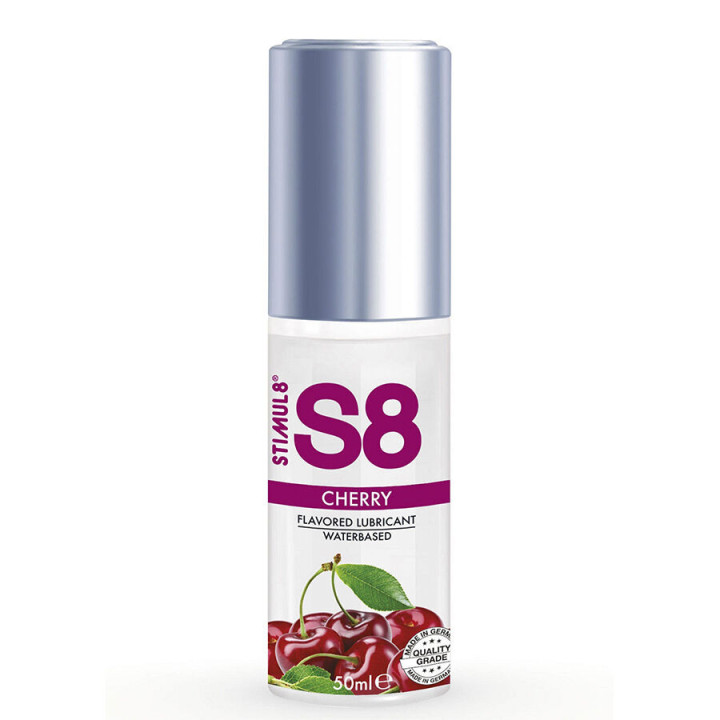 STIMUL8 - LUBRIFICANTE S8 CEREJA 50 ML