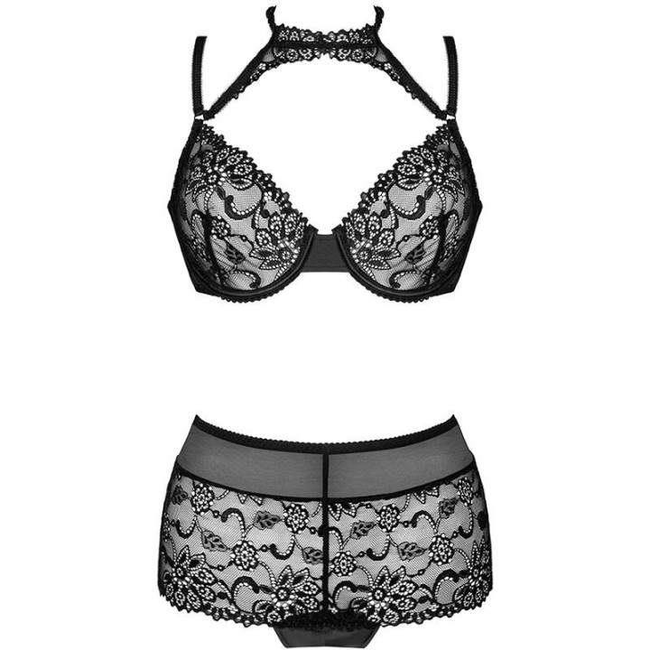 LIVCO CORSETTI FASHION - COLEO LINERA FOR THE SENSES BRA + CALA PRETA L/XL