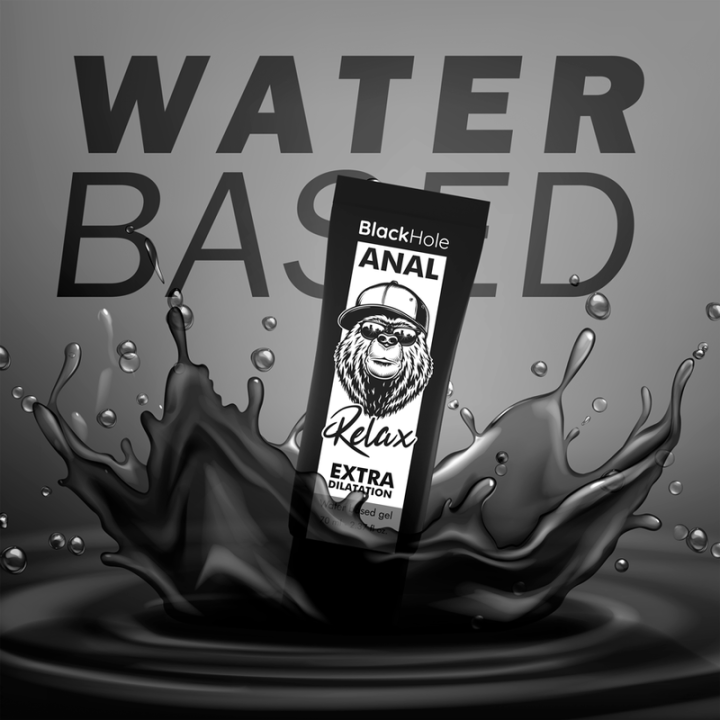 BLACK HOLE - GEL DILATADOR ANAL À BASE DE ÁGUA 70 ML