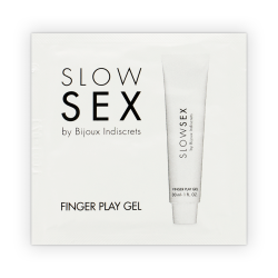 BIJOUX INDISCRETS - SLOW SEX GEL DE MASSAGEM COM FINGER PLAY DOSE ÃNICA