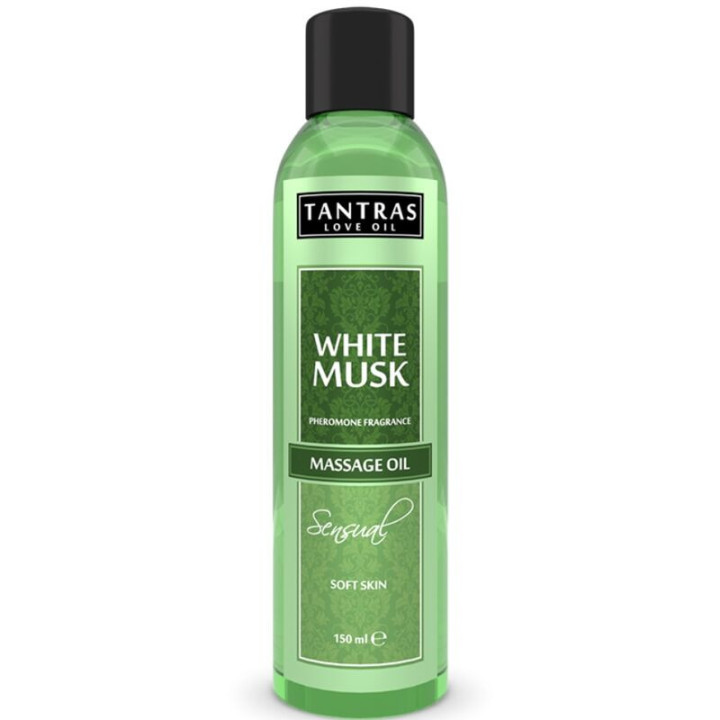 INTIMATELINE - TANTRAS LOVE OIL MUSK BRANCO 150 ML