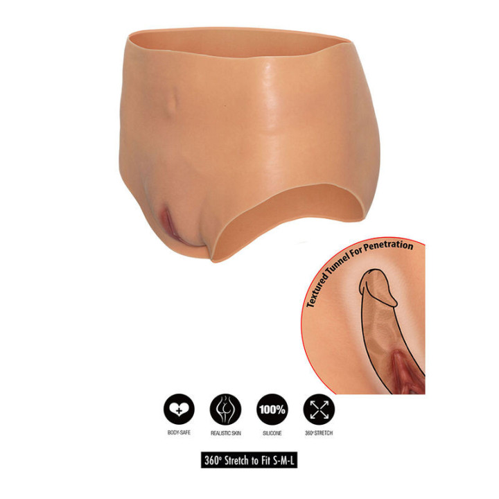 HIDDEN DESIRE - ALTER EGO VAGINA ABERTA CURTA CINTURA ALTA CARNE