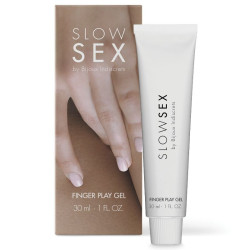 BIJOUX - GEL DE MASSAGEM SLOW SEX COM APLICADOR DE DEDOS 30 ML