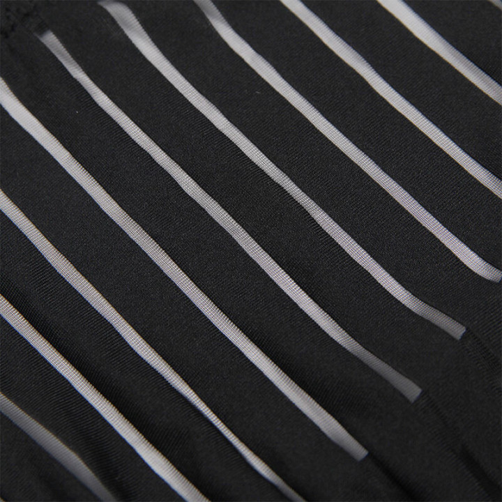 SUBBLIME - 954154 BODY COM CINTA-LIGA PRETO L/XL