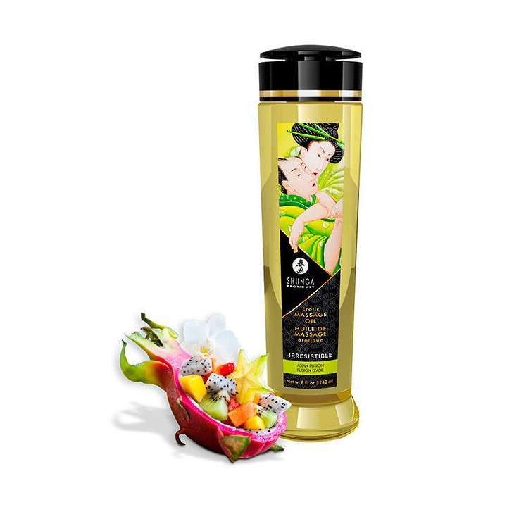 SHUNGA - ÓLEO DE MASSAGEM ERÓTICA IRRESISTÍVEL 240ML