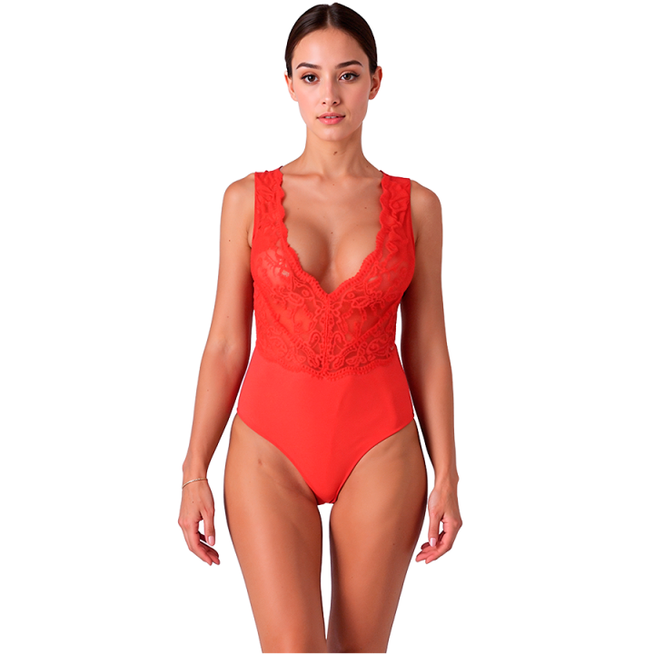 PASSION - EVALIE BODY VERMELHO L/XL