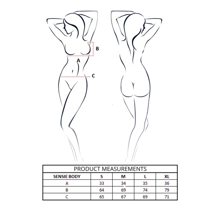 PASSION  - SENSIE BODY CORAL L/XL