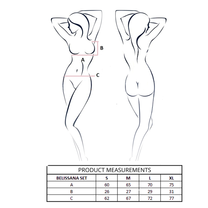 PASSION - CONJUNTO DE SUTIÃ + TANGA BELISSANA VIOLETA P/M