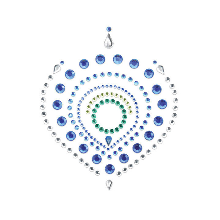 BIJOUX - INDISCRETS FLAMBOYANT AZUL E VERDE