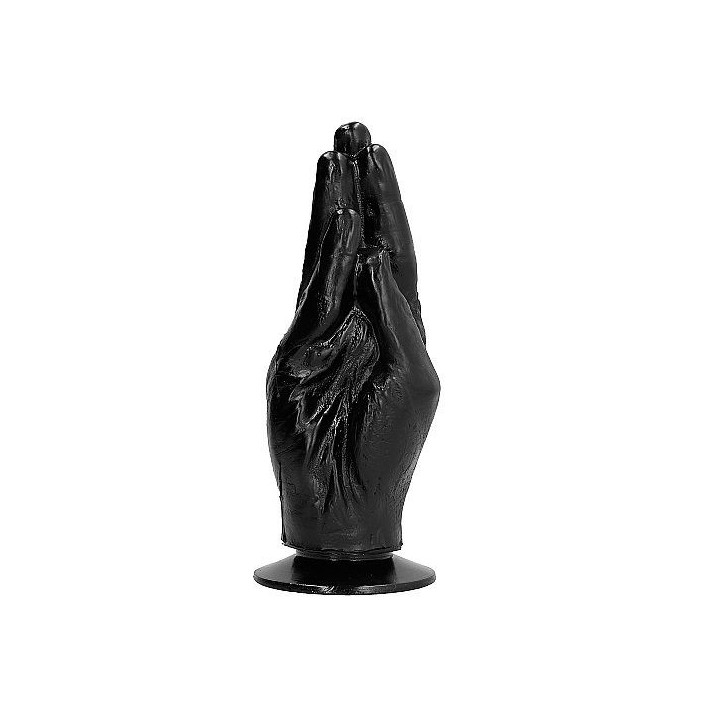 ALL BLACK - DILDO FISTING 21 CM