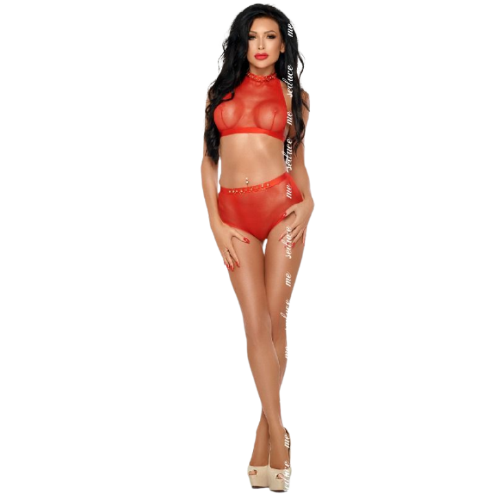 ME-SEDUCE - MONA SET VERMELHO S/M