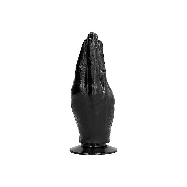 ALL BLACK - DILDO FISTING 21 CM