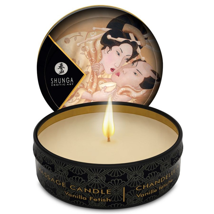 SHUNGA - MINI CARESS BY VELA DISPLAY VELAS DE MASSAGEM 24 UNIDADES