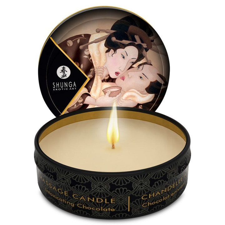 SHUNGA - MINI CARESS BY VELA DISPLAY VELAS DE MASSAGEM 24 UNIDADES