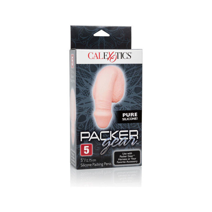 CALEXOTICS - EMBALAGEM DE SILICONE PÊNIS 12.75 CM CARNE