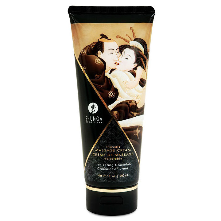 SHUNGA - CREME DE MASSAGEM DE CHOCOLATE 200 ML