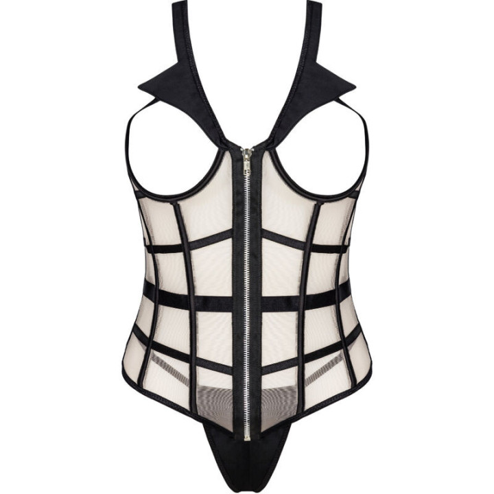 LIVCO CORSETTI FASHION - LAURA LC 20215 CORSET + TANGA S/M