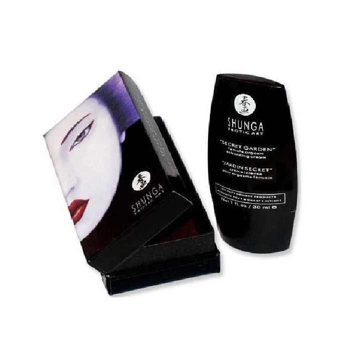 SHUNGA - CREME DE ORGASMO FEMININO INTENSO JARDIM SECRETO