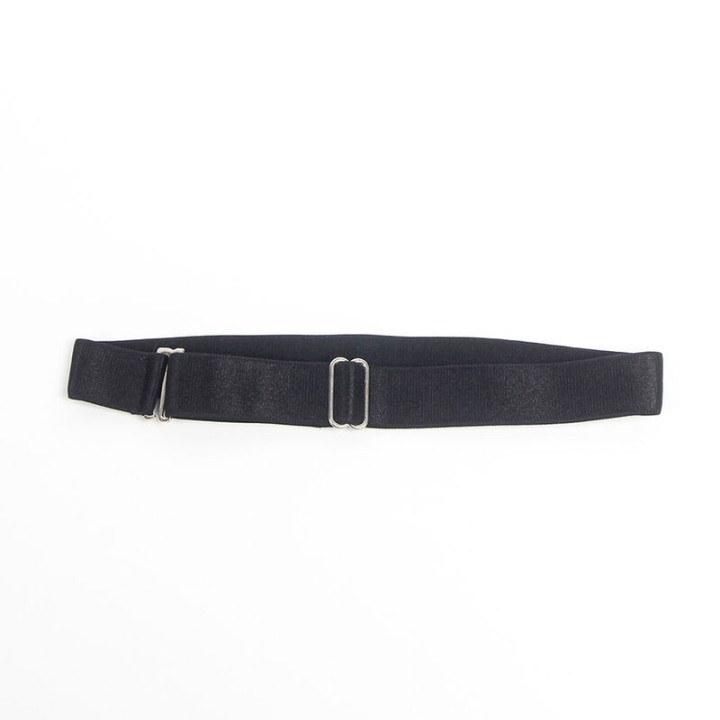 SUBBLIME - 955373 VESTIDO COM ALÇAS DE COURO PRETO S/M