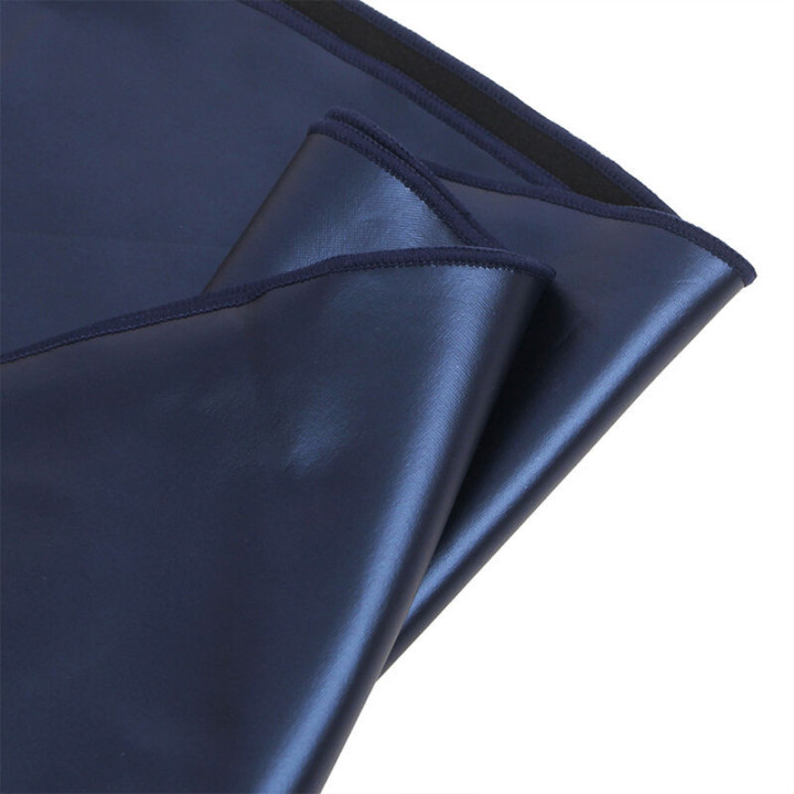 SUBBLIME - 955410 VESTIDO COM ALÇAS DE COURO AZUL S/M