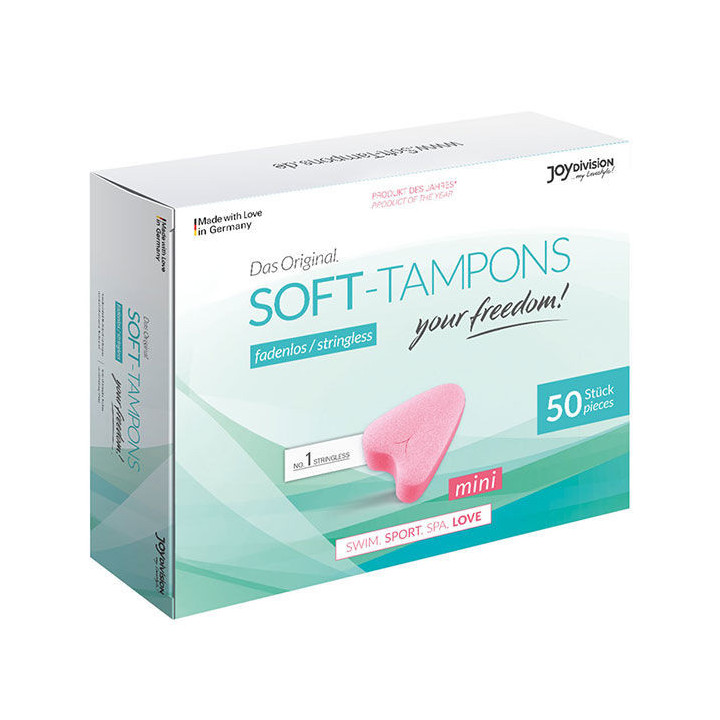 JOYDIVISION SOFT-TAMPONS - ORIGINAL SOFT-TAMPONS MINI X 50 UNIDADES