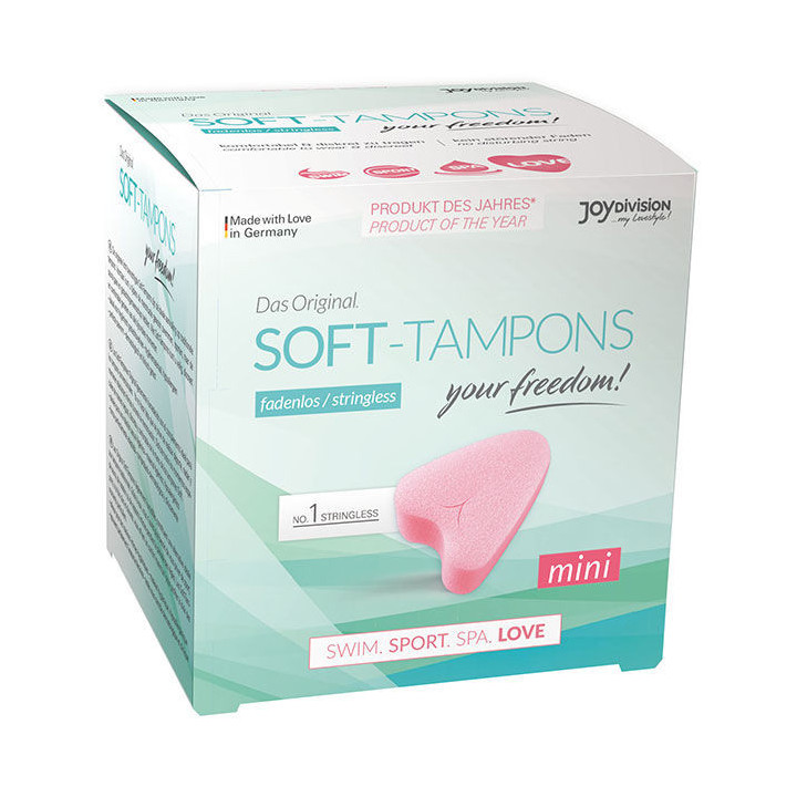 JOYDIVISION SOFT-TAMPONS - ORIGINAL SOFT-TAMPONS MINI 3 UDS