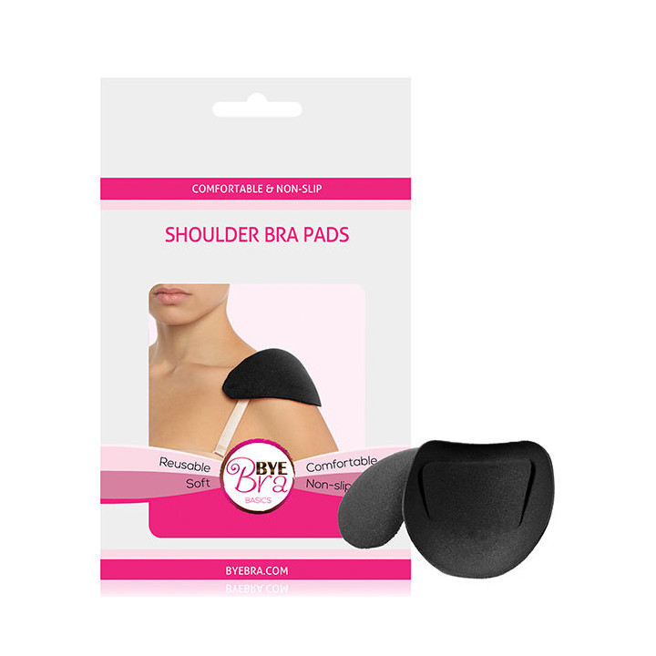 BYE-BRA - SUPORTE PROTETORES DE OMBRO PRETO