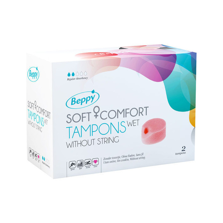 BEPPY - SOFT COMFORT TAMPONS WET 2UNITS