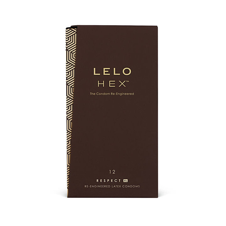 LELO - HEX PRESERVATIVOS RESPEITO XL 12 PACK