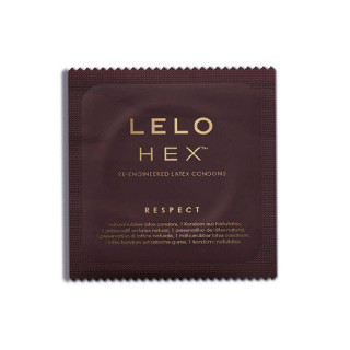 LELO HEX CONDOMS RESPECT XL 3 PACK