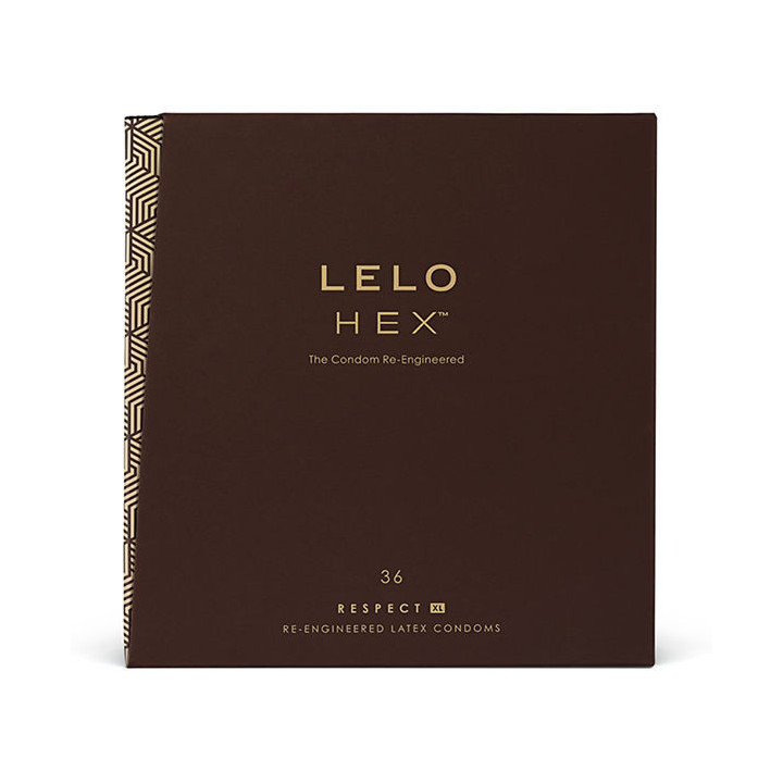 LELO - HEX PRESERVATIVOS RESPEITO XL 36 PACK