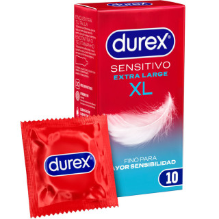 DUREX - PRESERVATIVOS SENSITIVE XL 10 UNIDADES