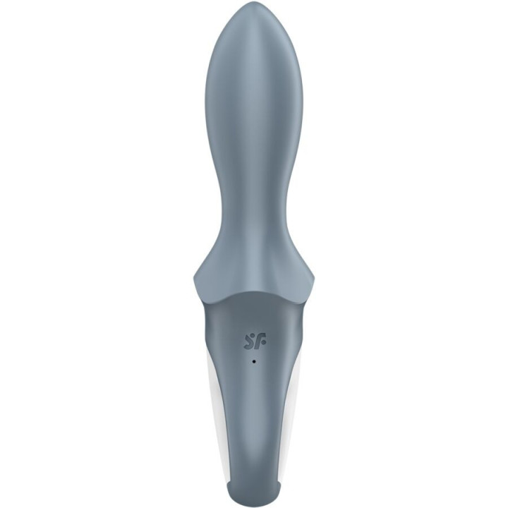 SATISFYER - BOMBA DE AR BOOTY 1 VIBRADOR INFLÁVEL ANAL CINZA