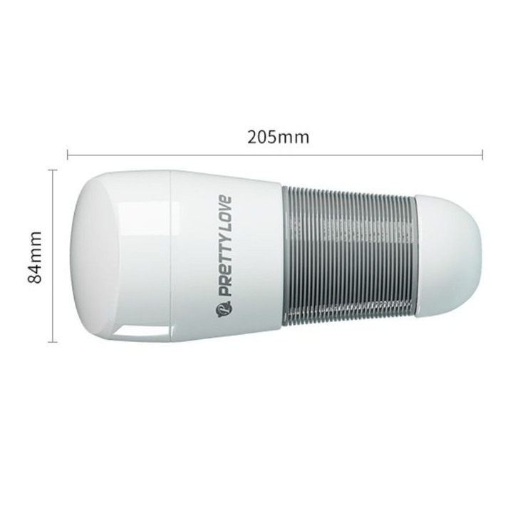 PRETTY LOVE - MASTURBADOR DE VAGINA KITTY WHITE