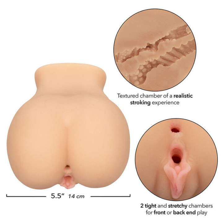 CALEXOTICS - A FILHA DO FAZENDEIRO DUPLO MASTURBADOR REALISTA CARNE