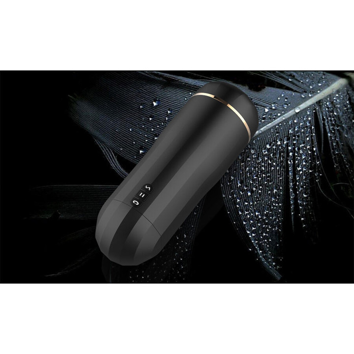 SHEQU - MASTURBADOR SNOW VAGINA COM VIBRAÇÃO E SUCÇÃO