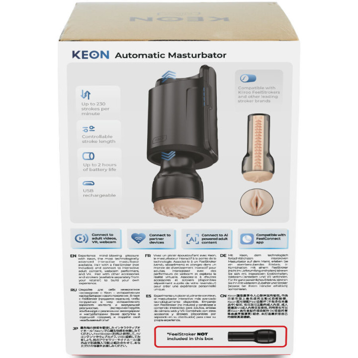 KIIROO - MASTURBADOR AUTOMÁTICO KEON WIFI