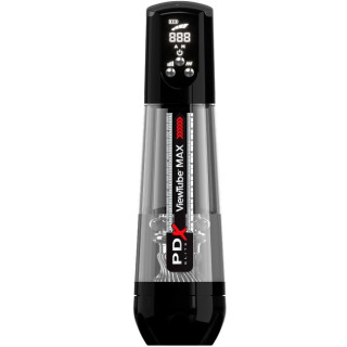 PDX ELITE - VIEWTUBE MAX VIEW MASTURNADOR AUTOMÁTICO COM SUCÇÃO TRANSPARENTE