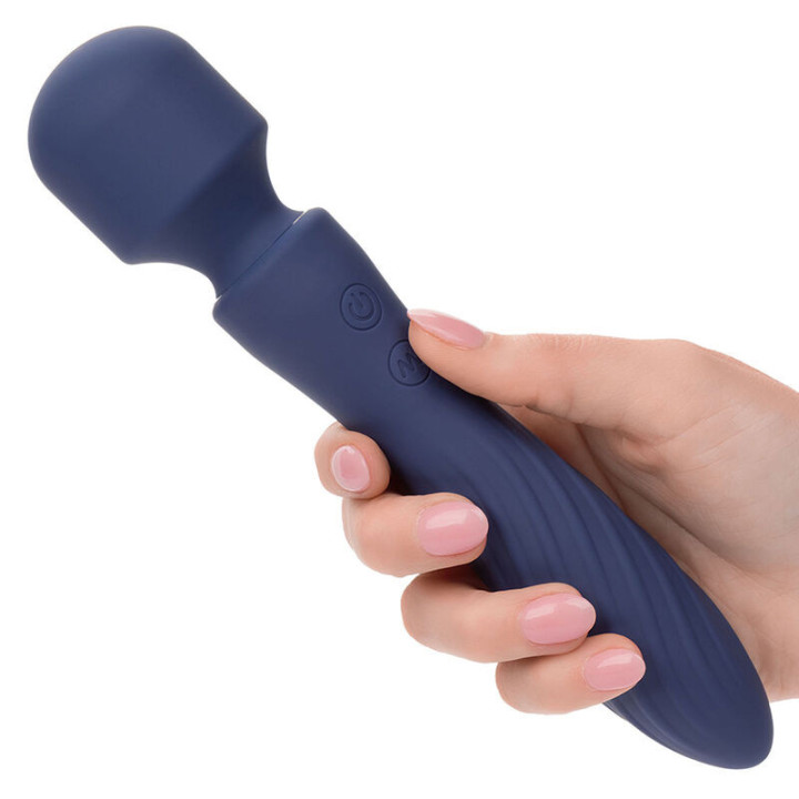 CALEXOTICS - CHARISMA MYSTIQUE MASSAGER DUAL MOTORS 12 FUNÇÕES 20.5 CM X 4.5 CM ROXO