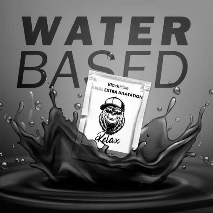 BLACK HOLE - GEL À BASE DE ÁGUA EXTRA DILATAÇÃO 6 ML DOSE ÚNICA