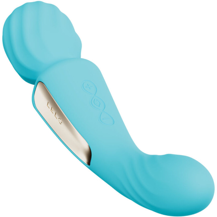 LELO - VIBRADOR SWITCH WANDA DUPLA ESTIMULAÇÃO AQUA